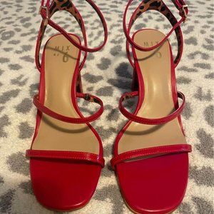 Red 4" heels